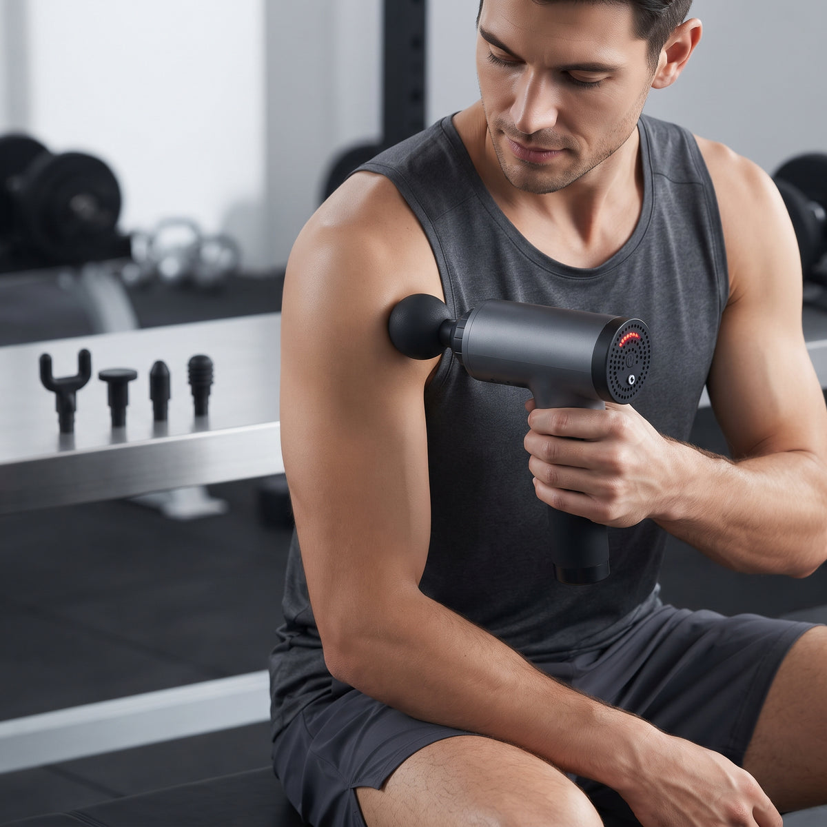 Pistola de Masaje Muscular Profesional